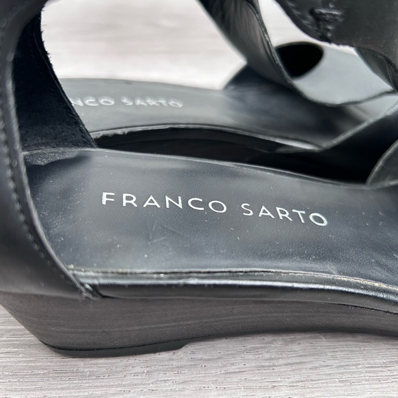 Franco Sarto Black Women's Sandals - Picture 3 of 5